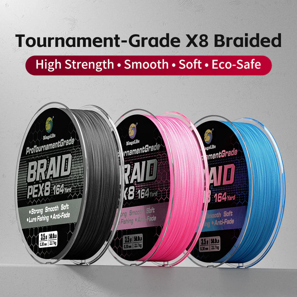 Pro Tournament PEX8, 150m  - schwarz
