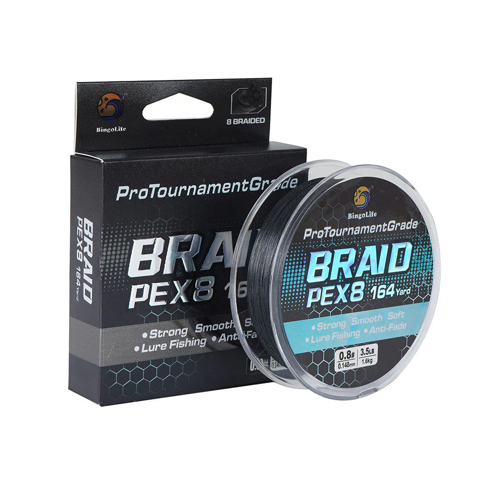 Pro Tournament PEX8, 150m  - schwarz